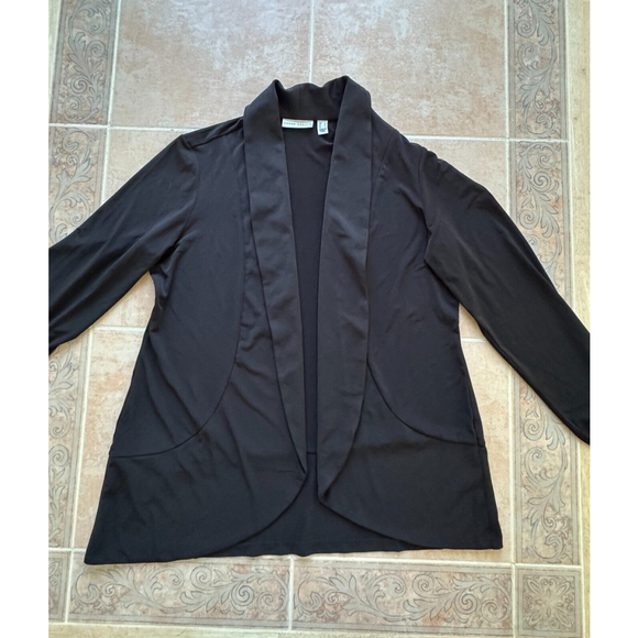 Susan Graver Polyester spandex blend Blouse blazer‎ Women Size M - Picture 1 of 5